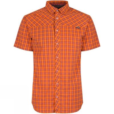 Camisa Regatta Honshu II Manga Corta Hombre - Naranjas - Chile BWD235084